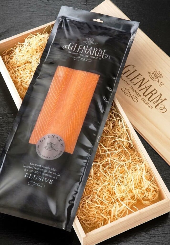 Glenarm Organic Salmon packed