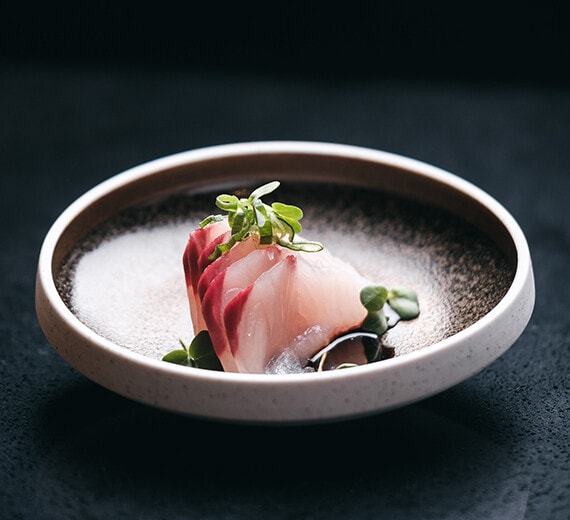 Sashimi Royal Hiramasa plate